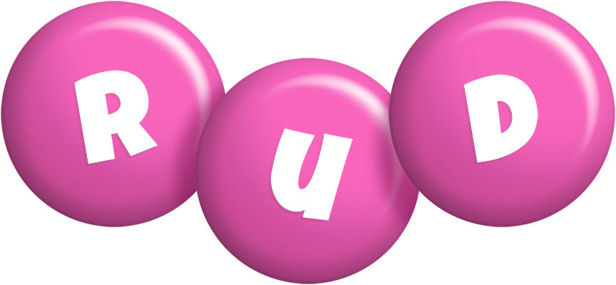 Rud candy-pink logo