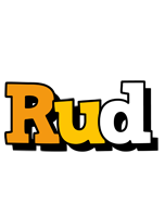 Rud cartoon logo