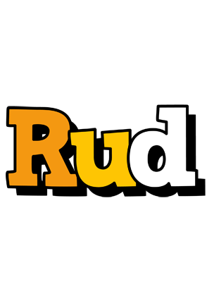 Rud cartoon logo