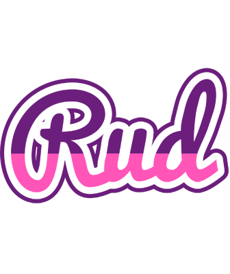 Rud cheerful logo