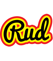 Rud flaming logo