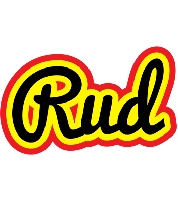 Rud flaming logo
