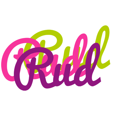 Rud flowers logo