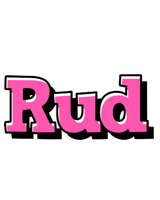 Rud girlish logo