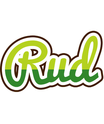 Rud golfing logo