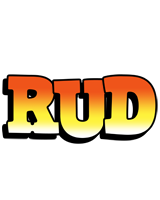 Rud sunset logo