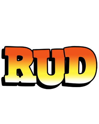 Rud sunset logo