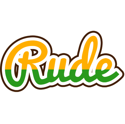 Rude banana logo
