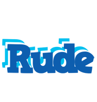 Rude business logo