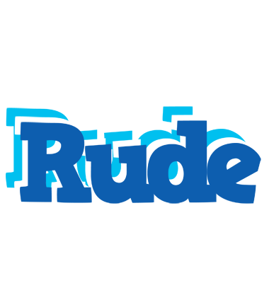 Rude business logo