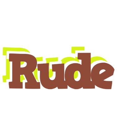 Rude caffeebar logo