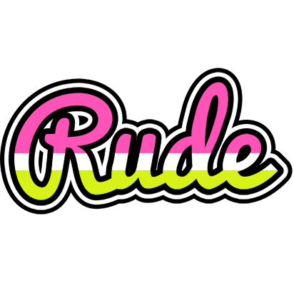 Rude candies logo