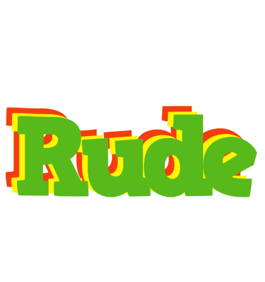 Rude crocodile logo
