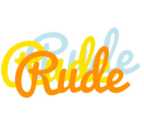 Rude energy logo