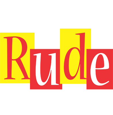 Rude errors logo