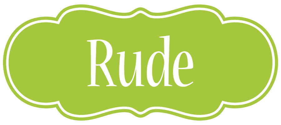 Rude family logo