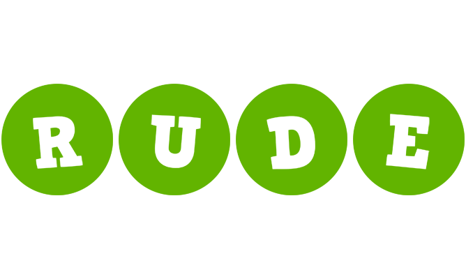 Rude games logo