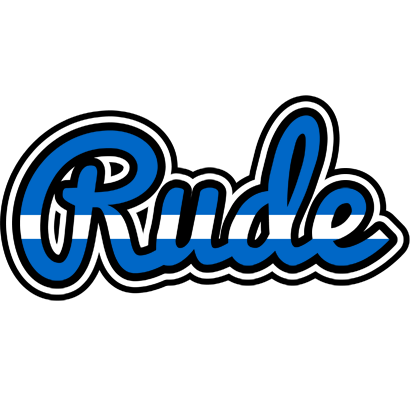 Rude greece logo