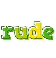 Rude juice logo