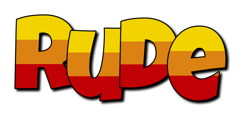 Rude jungle logo