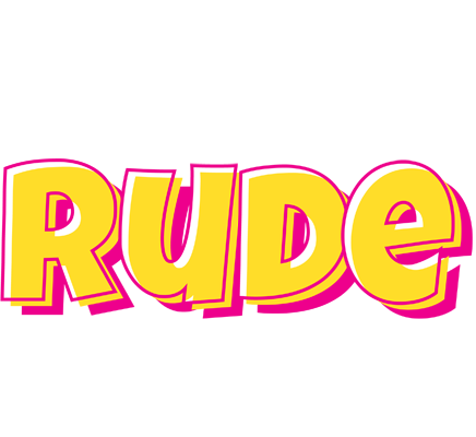 Rude kaboom logo