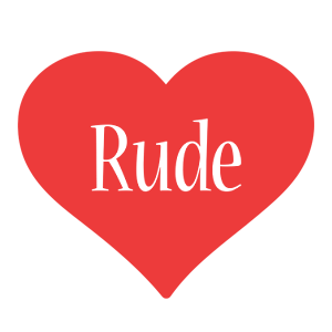 Rude love logo