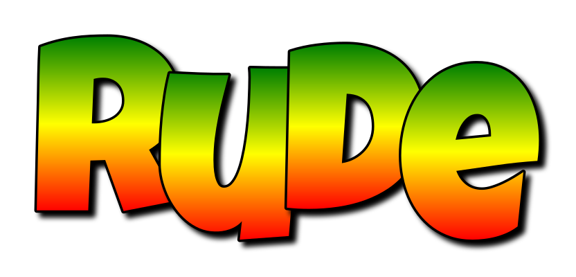 Rude mango logo