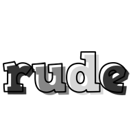 Rude night logo