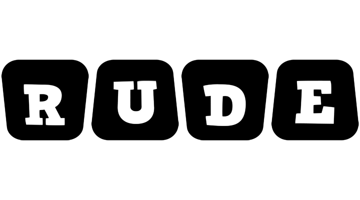Rude racing logo