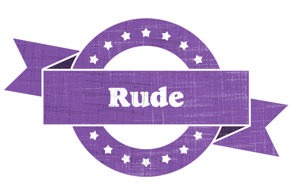 Rude royal logo