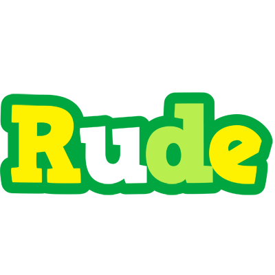 Rude soccer logo