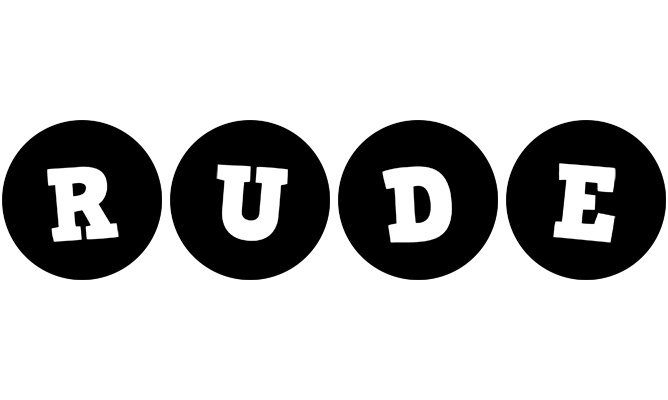 Rude tools logo