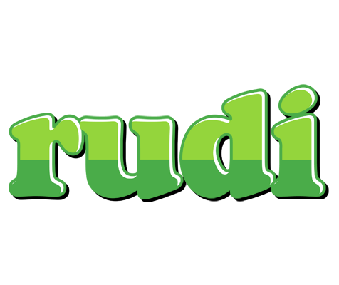 Rudi apple logo