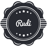 Rudi badge logo