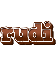Rudi brownie logo