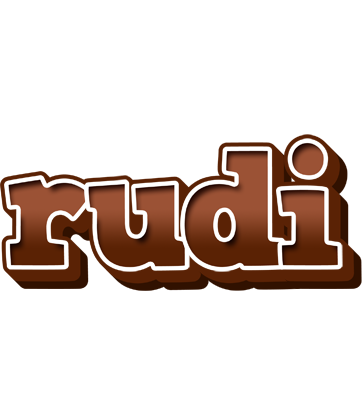 Rudi brownie logo