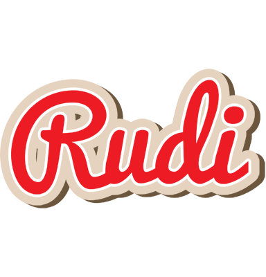 Rudi chocolate logo