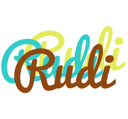 Rudi cupcake logo