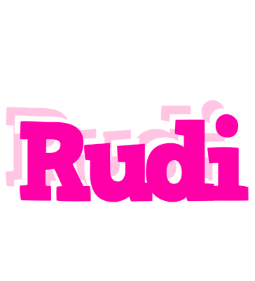 Rudi dancing logo