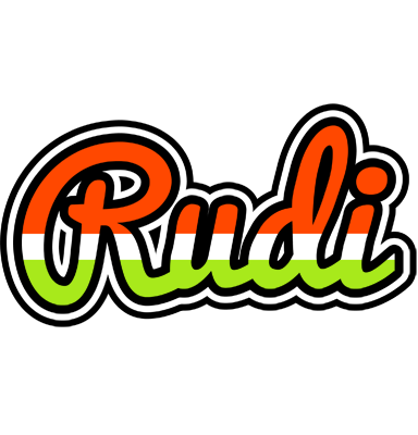 Rudi exotic logo