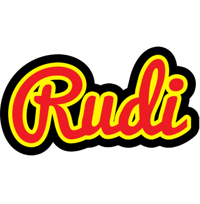 Rudi fireman logo