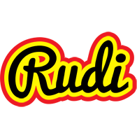 Rudi flaming logo