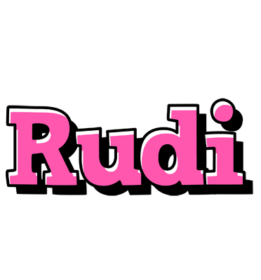 Rudi girlish logo