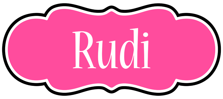 Rudi invitation logo