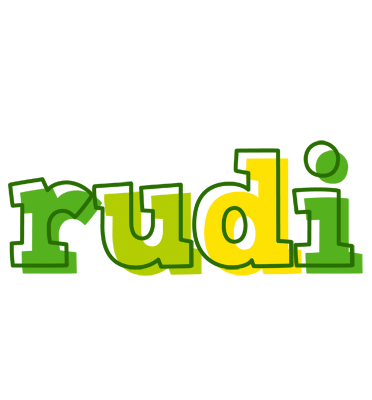 Rudi juice logo