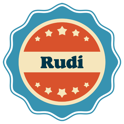 Rudi labels logo