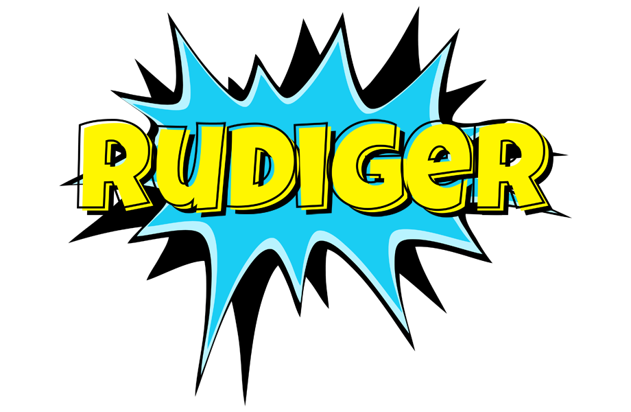 Rudiger amazing logo