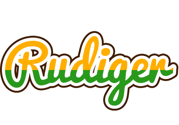 Rudiger banana logo