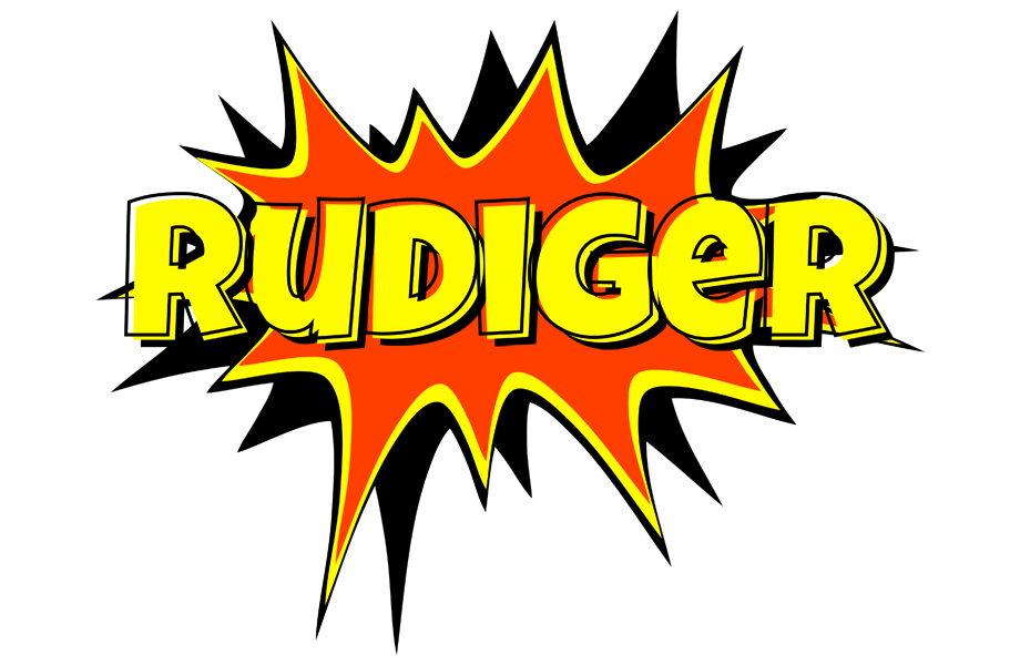 Rudiger bazinga logo