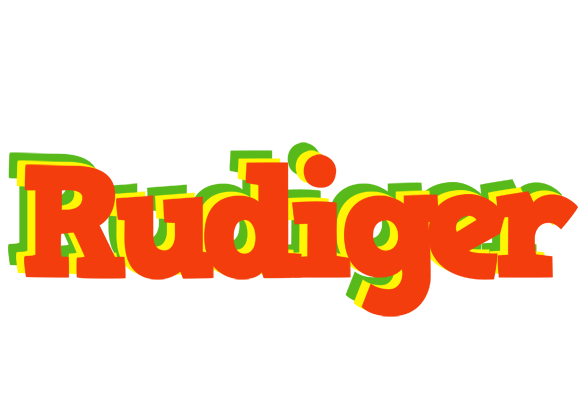 Rudiger bbq logo